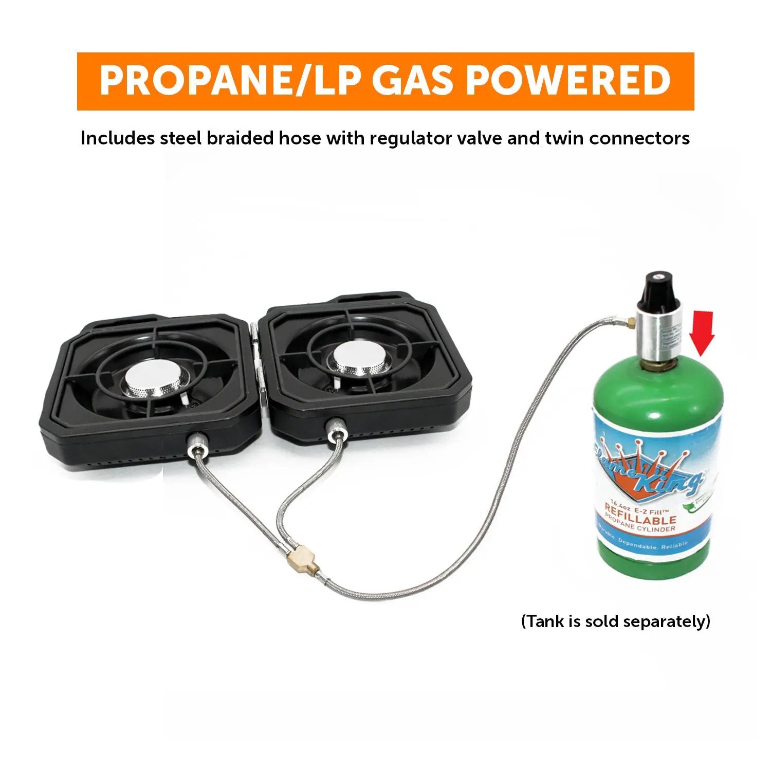 Flame King Portable Propane Campact Cooker™ by Flame King Products