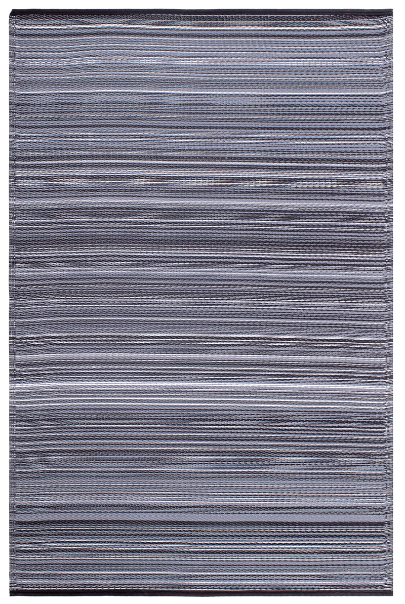 Cancun - Midnight Outdoor Rug for Patio by Fab Habitat