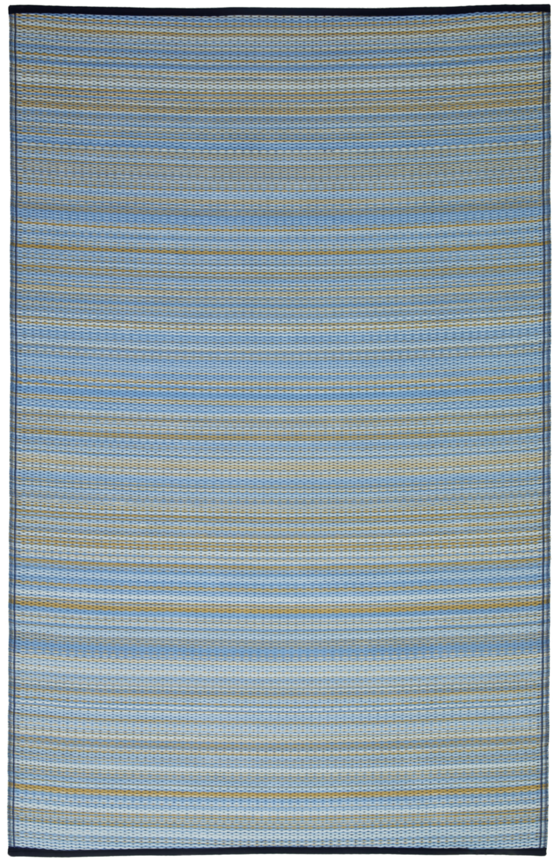 Cancun Shadow - Blue Outdoor Rug for Patio