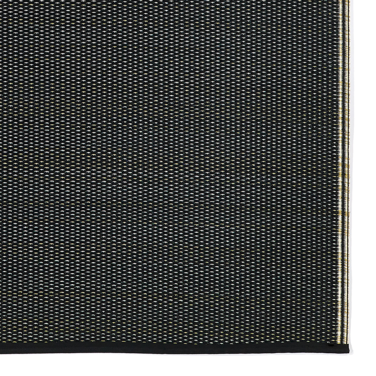 Cancun Shadow - Sand & Black Outdoor Rug for Patio, photo 6 of 9