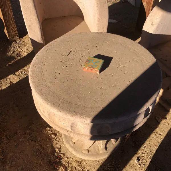 Cantera Stone Equipales Dining Set by Place Of Clay