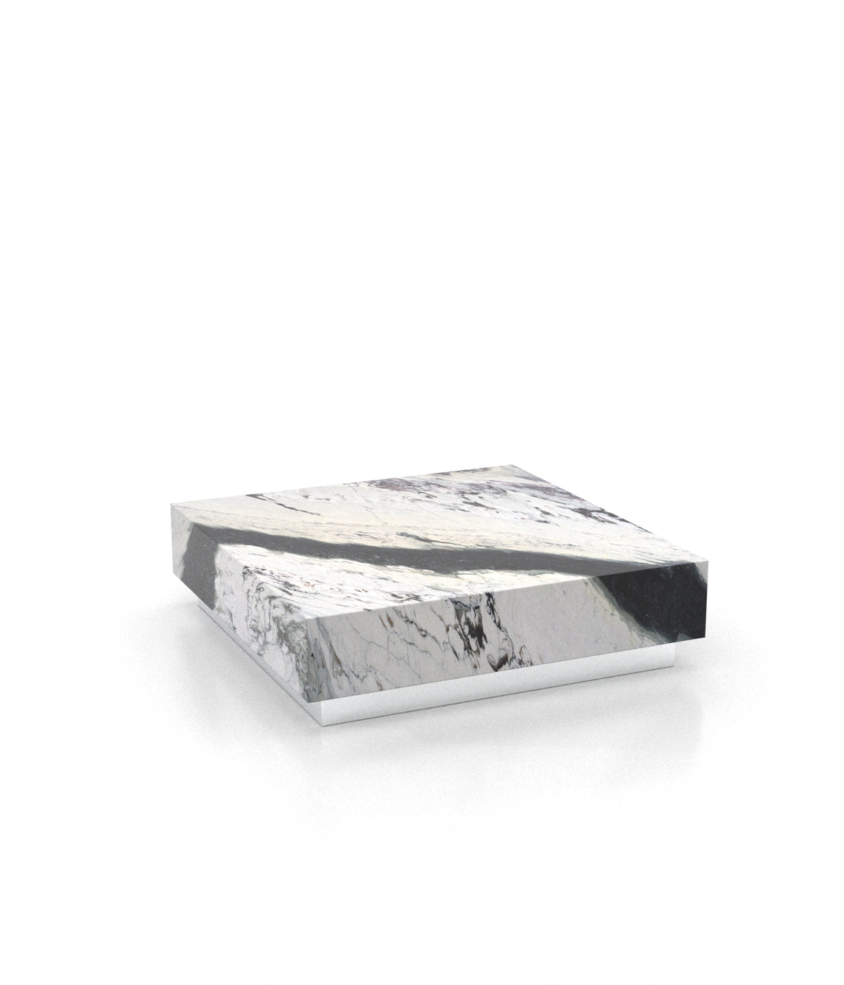 Firenze Square Plinth Coffee Table by Zicana Boutique