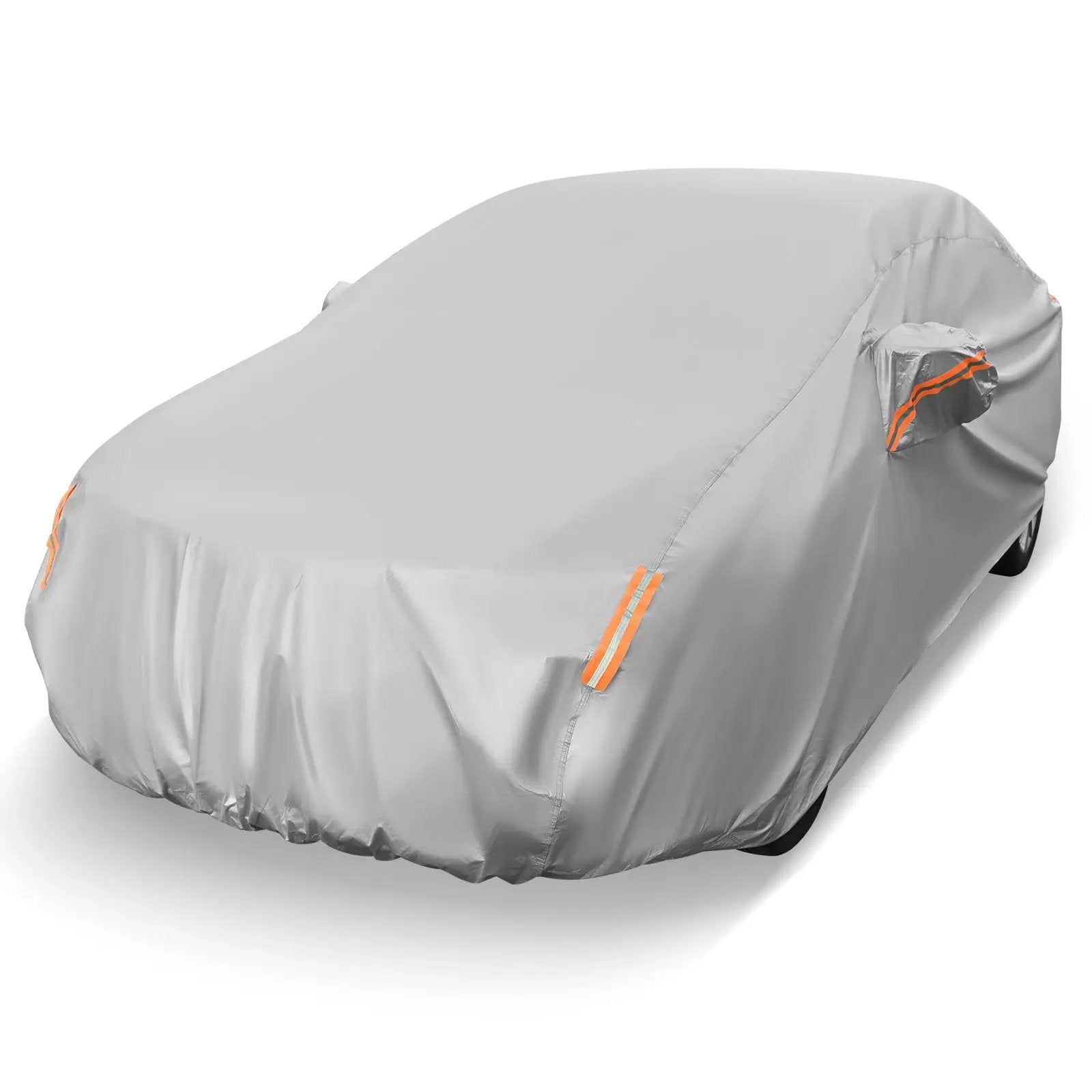 Car Cover for Automobiles 193 Inch Rain Sun UV Protection Universal Fit Sedan Chevrolet Ford Nissan by DirectDeals