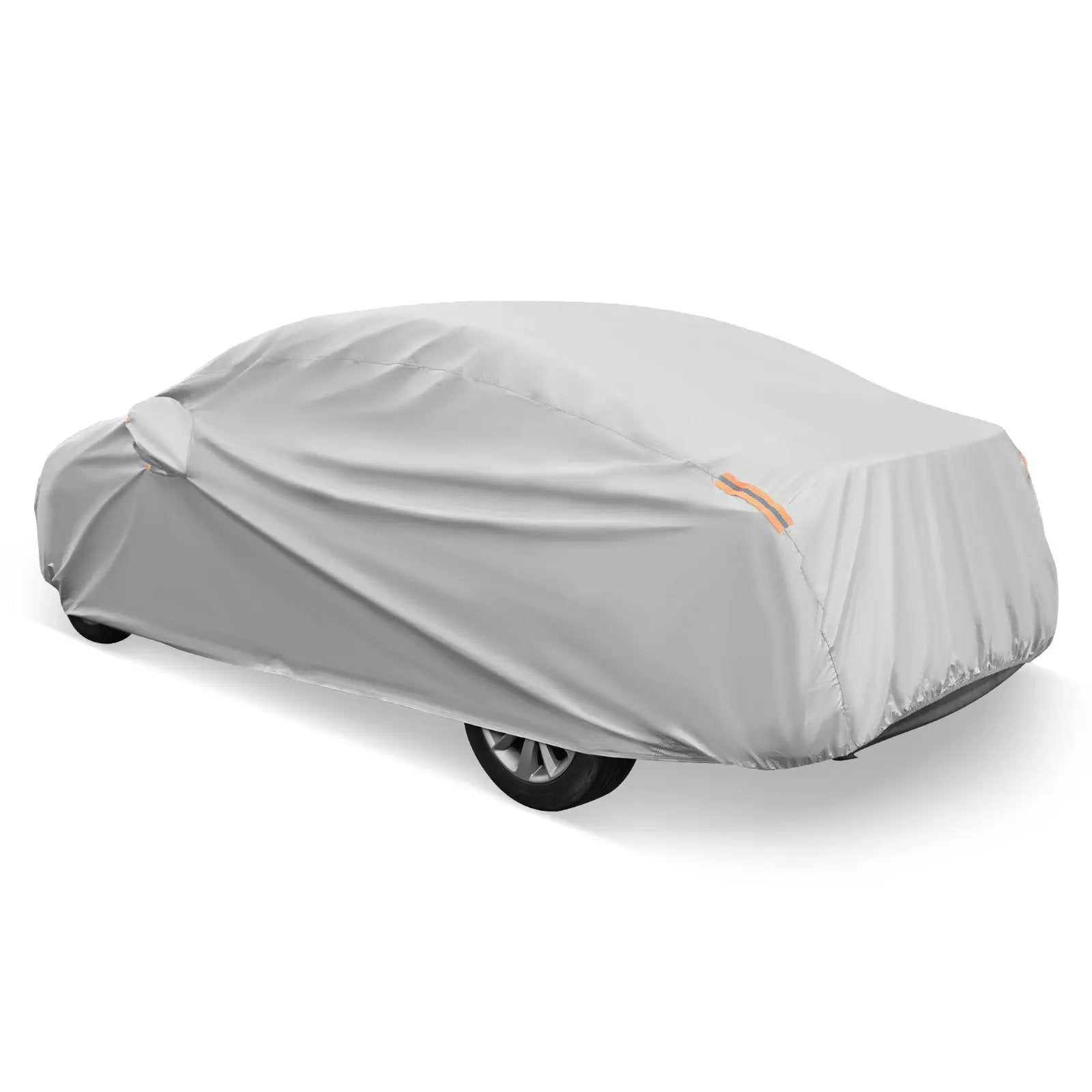 Car Cover for Automobiles 193 Inch Rain Sun UV Protection Universal Fit Sedan Chevrolet Ford Nissan by DirectDeals