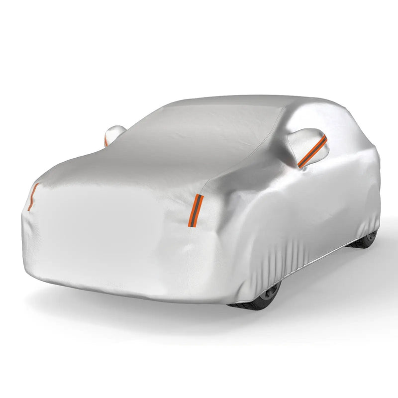 Car Cover for Automobiles 190 Inch Rain Sun UV Protection Universal Fit SUV Chevrolet Hyundai Kia Mazda by DirectDeals