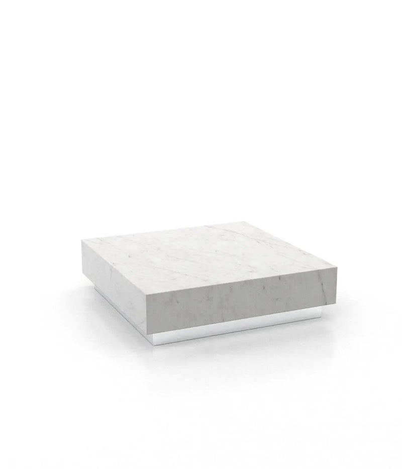 Firenze Square Plinth Coffee Table by Zicana Boutique