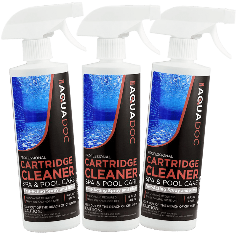AquaDoc Pool & Spa Cartridge Cleaner Spray – Pool Filter Cleaner by AquaDoc