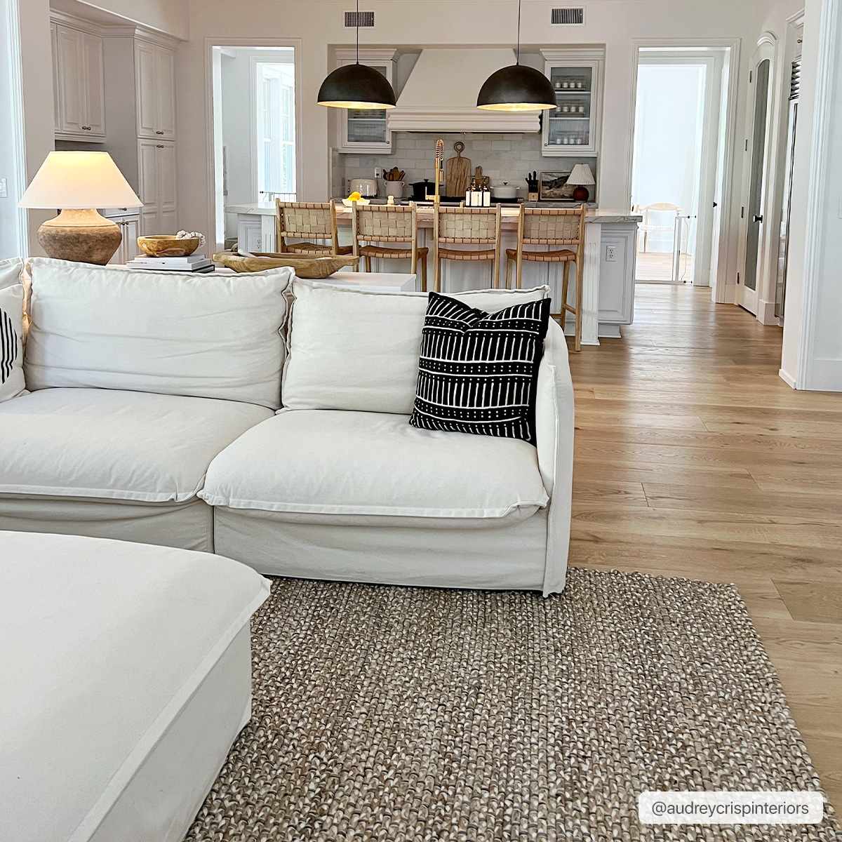 Caspar Hand Woven Natural Jute Rug by Boutique Rugs