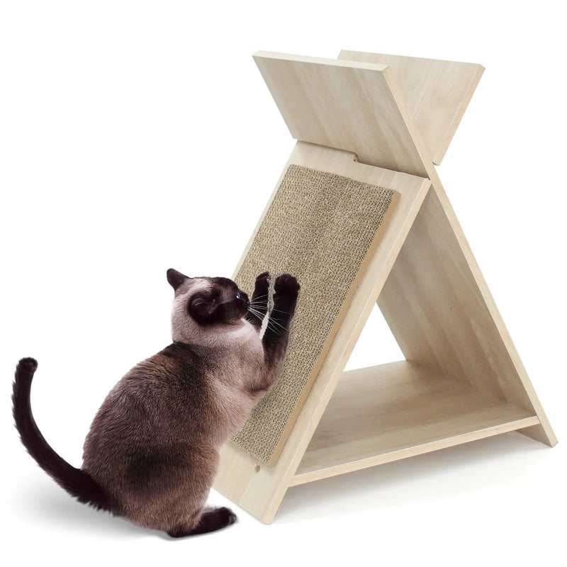 Cat Scratcher for Claw Sharpening and Furniture Protection-Natural by DirectDeals