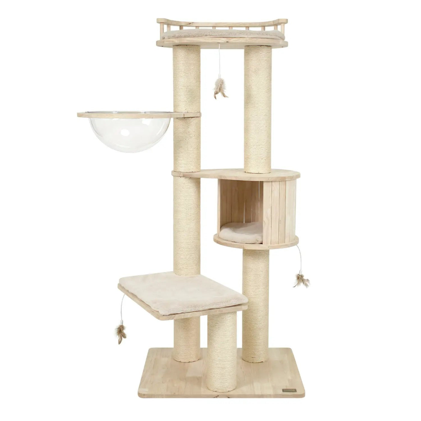 Multi-Level Cat Tree with Perch, Condo & Scratching Posts by DirectDeals
