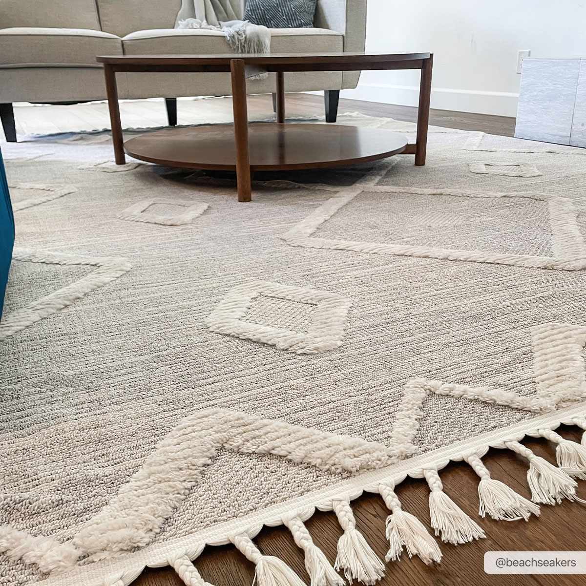 Cauldwell High/Low Pile Rug with Tassels - Clearance, photo 5 of 12