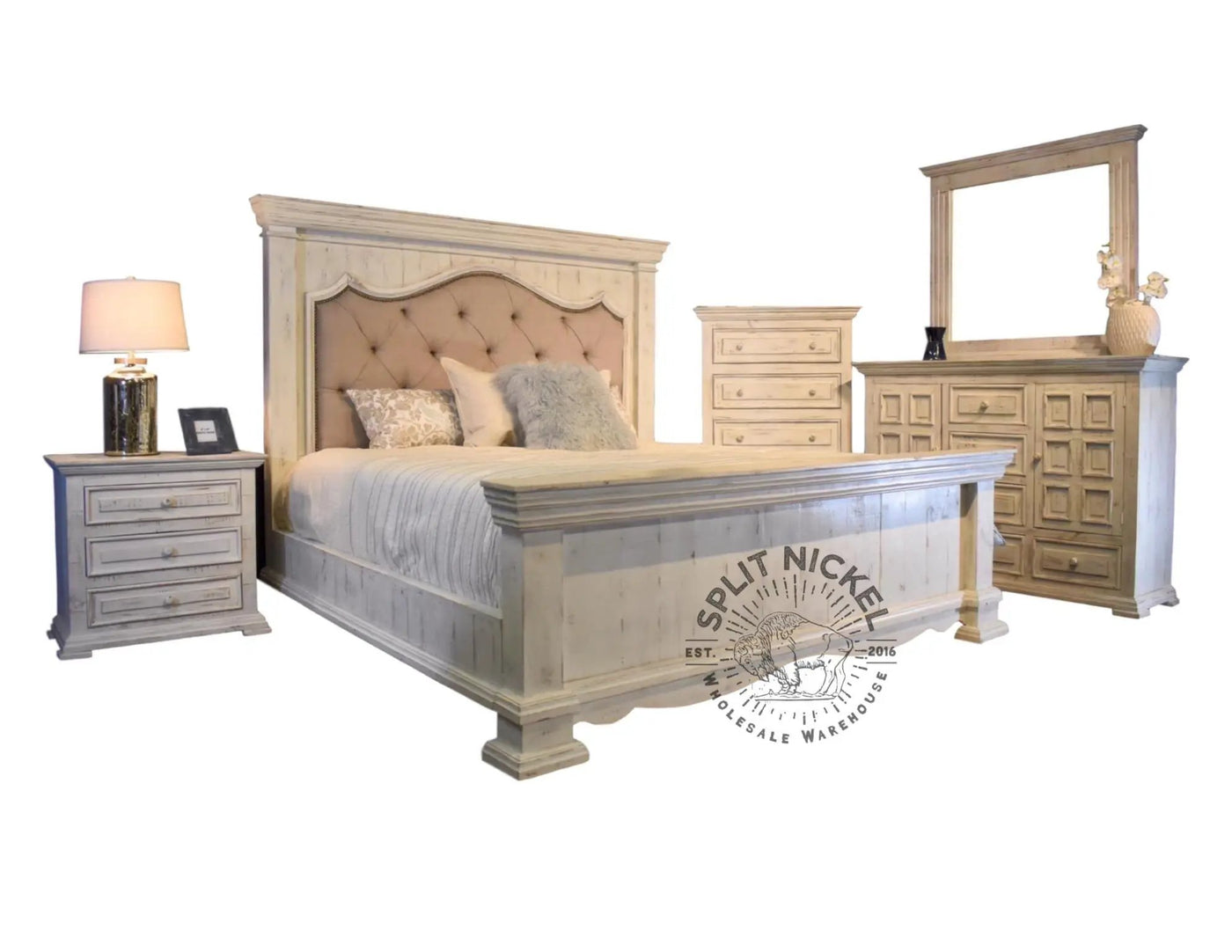 Charleston Solid Wood Bedroom Collection by Unique Piece Furniture