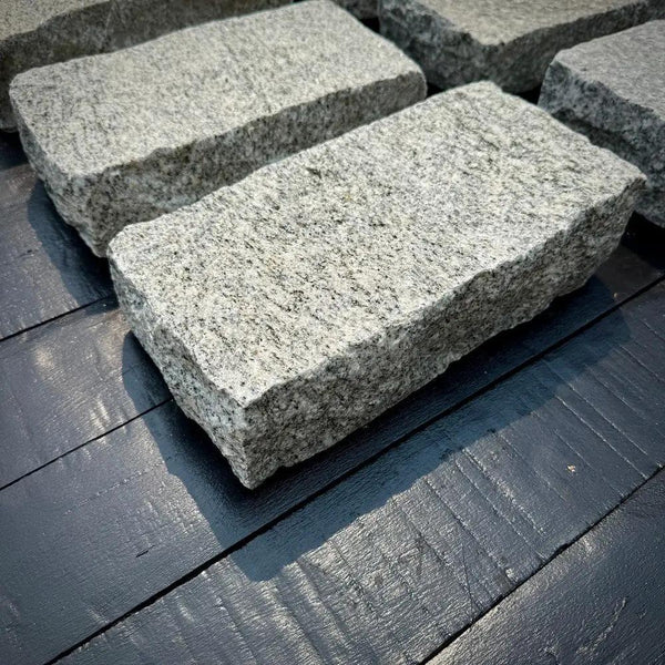 New Granite Paver Belgian Block 12" x 6" x 3", photo 2 of 6
