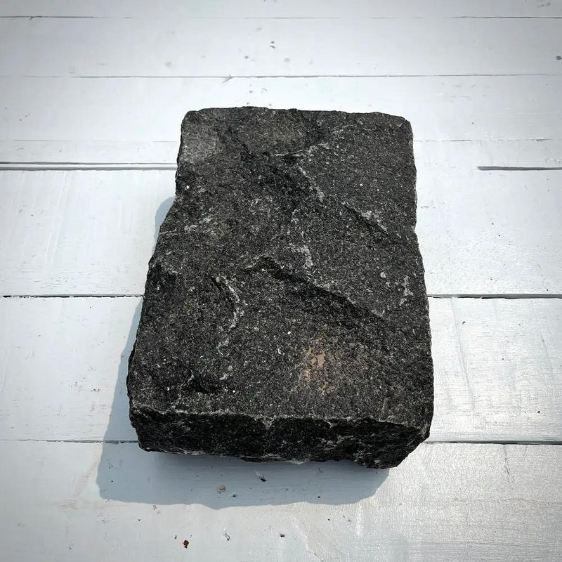 New Jumbo Granite Belgian Block 10” x 7” x 4” – Grey, Pink, Buff, Black by Chief Bricks