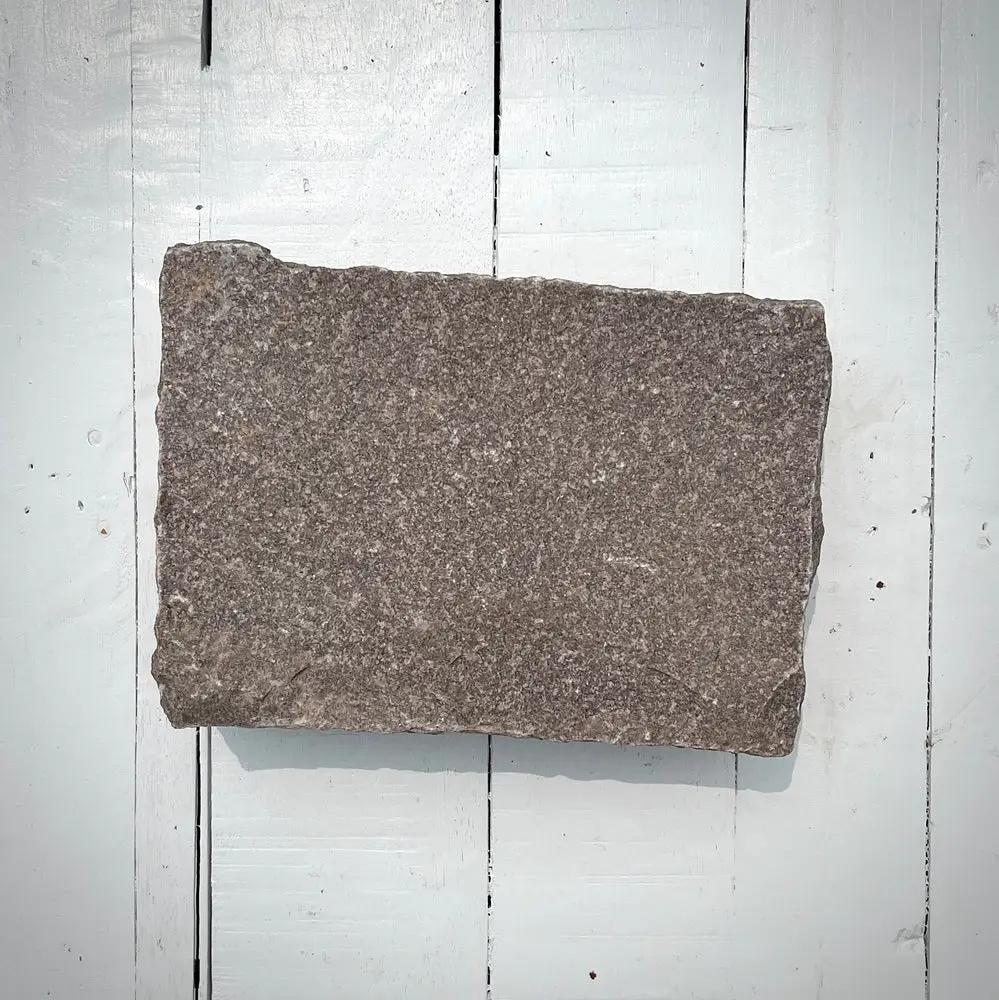 New Jumbo Granite Belgian Block 10” x 7” x 4” – Grey, Pink, Buff, Black by Chief Bricks
