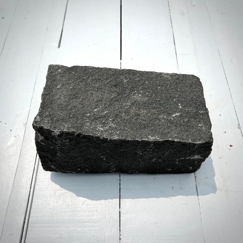 New Regulation Granite Belgian Block 9” x 5” x 5” – Grey, Pink, Buff, Black by Chief Bricks