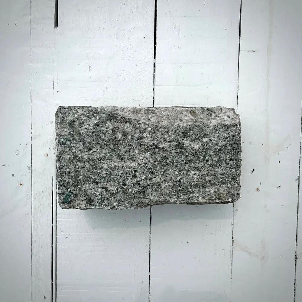 New Regulation Granite Belgian Block 9” x 5” x 5” – Grey, Pink, Buff, Black by Chief Bricks