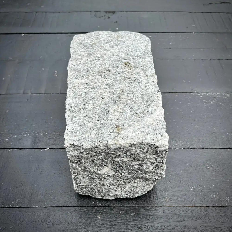 New Regulation Granite Belgian Block 9” x 5” x 5” – Grey, Pink, Buff, Black by Chief Bricks