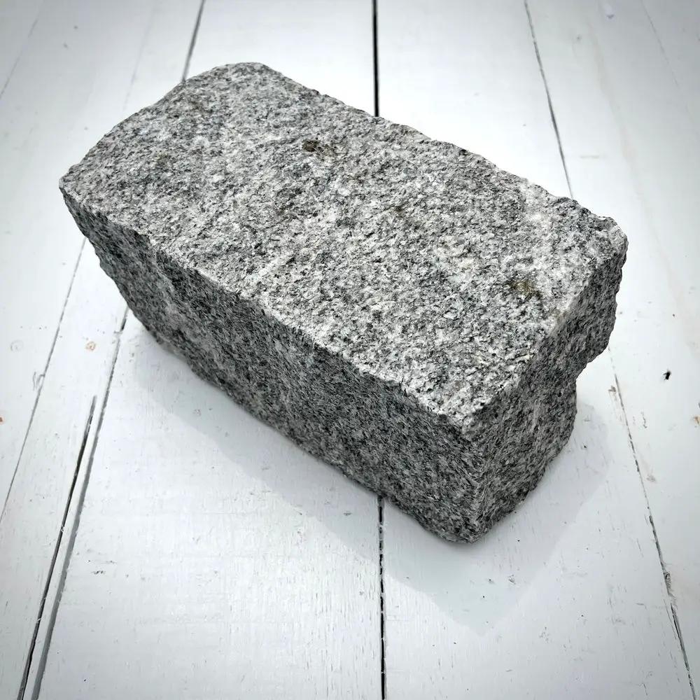 New Regulation Granite Belgian Block 9” x 5” x 5” – Grey, Pink, Buff, Black by Chief Bricks