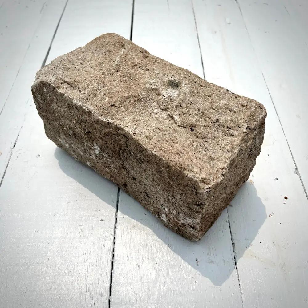 New Regulation Granite Belgian Block 9” x 5” x 5” – Grey, Pink, Buff, Black by Chief Bricks