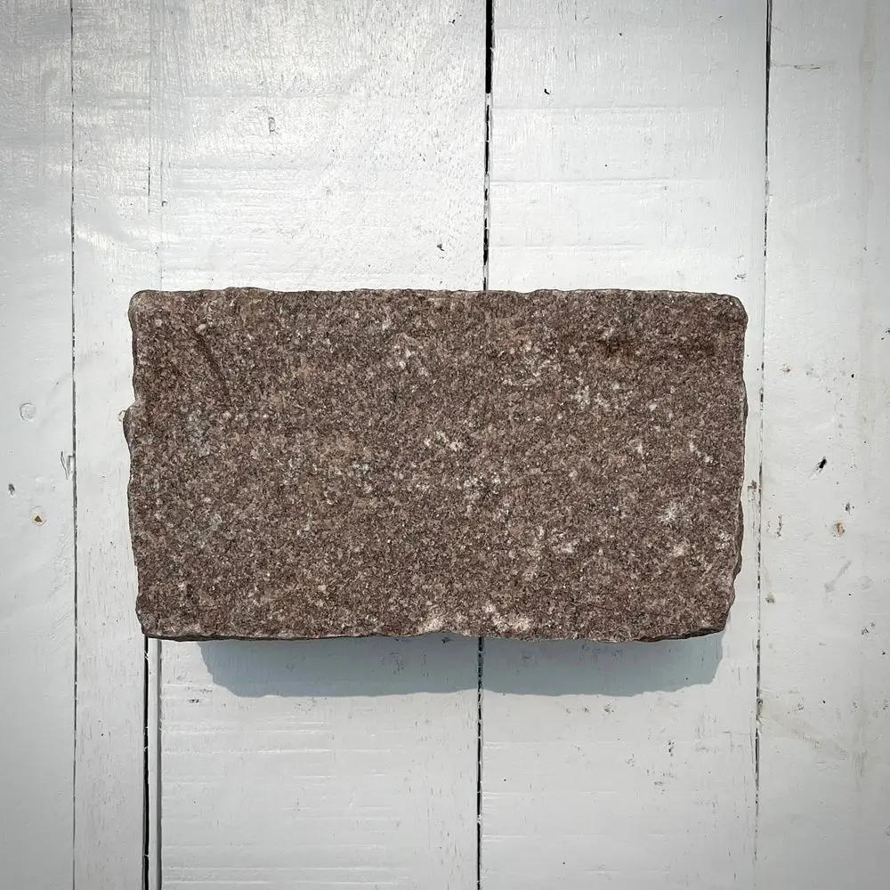 New Regulation Granite Belgian Block 9” x 5” x 5” – Grey, Pink, Buff, Black by Chief Bricks