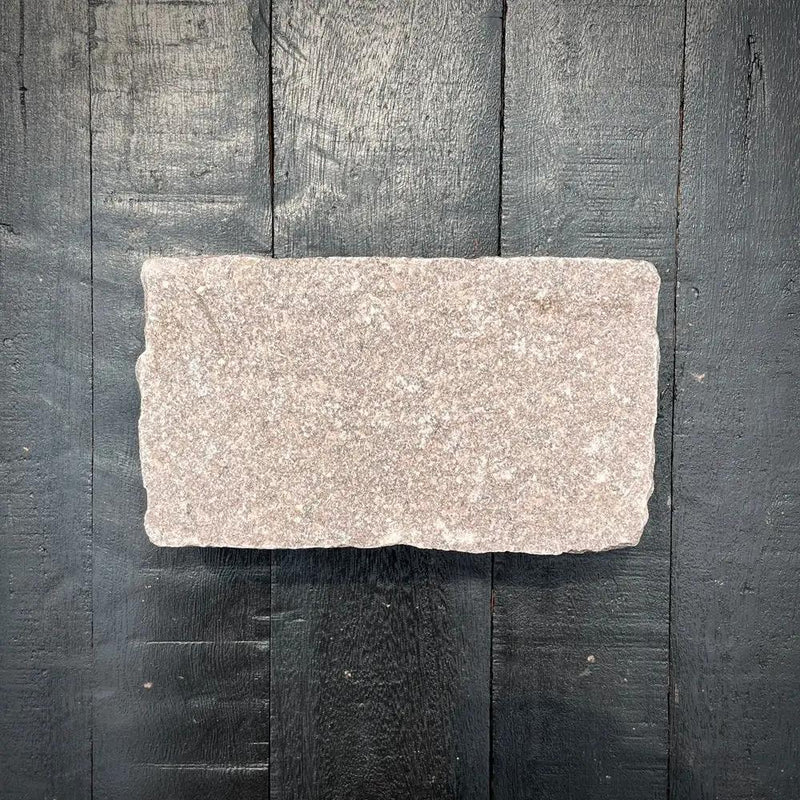New Regulation Granite Belgian Block 9” x 5” x 5” – Grey, Pink, Buff, Black by Chief Bricks