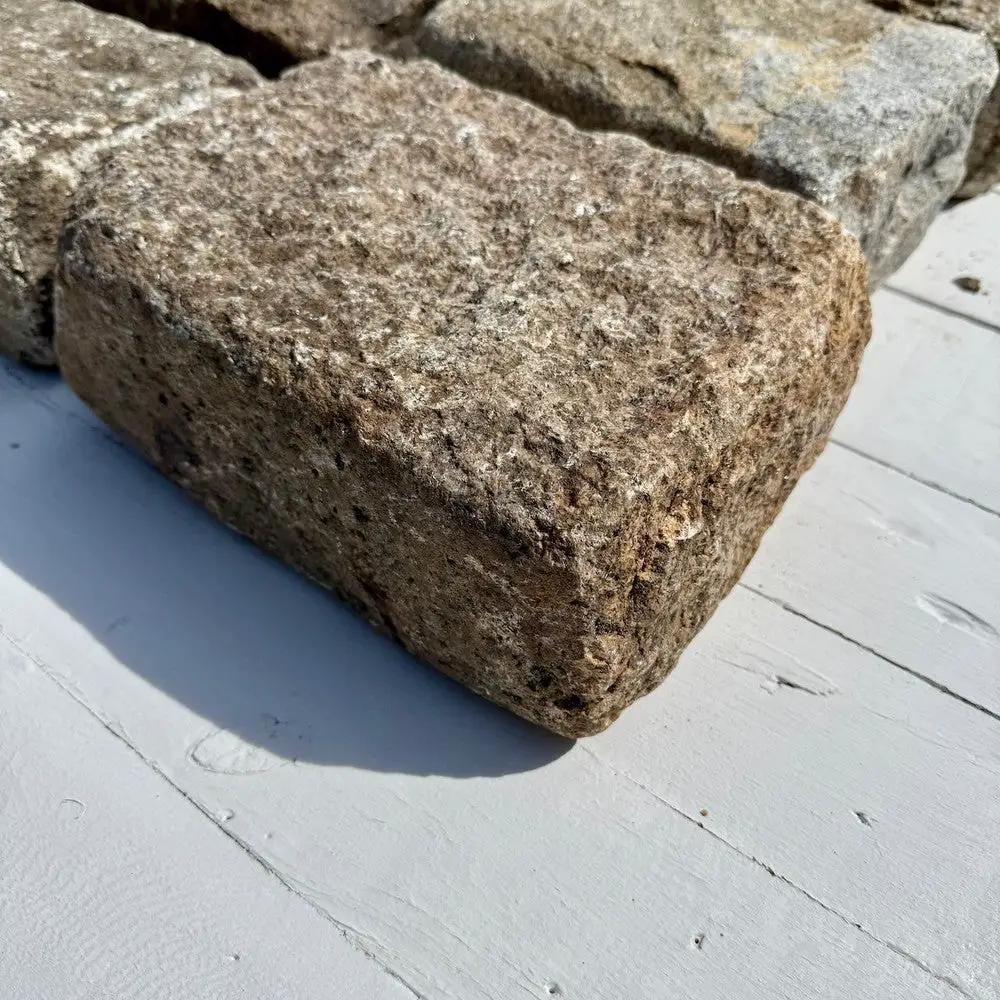 Reclaimed Granite Cobblestone - Jumbo 11" x 7" x 4" by Chief Bricks
