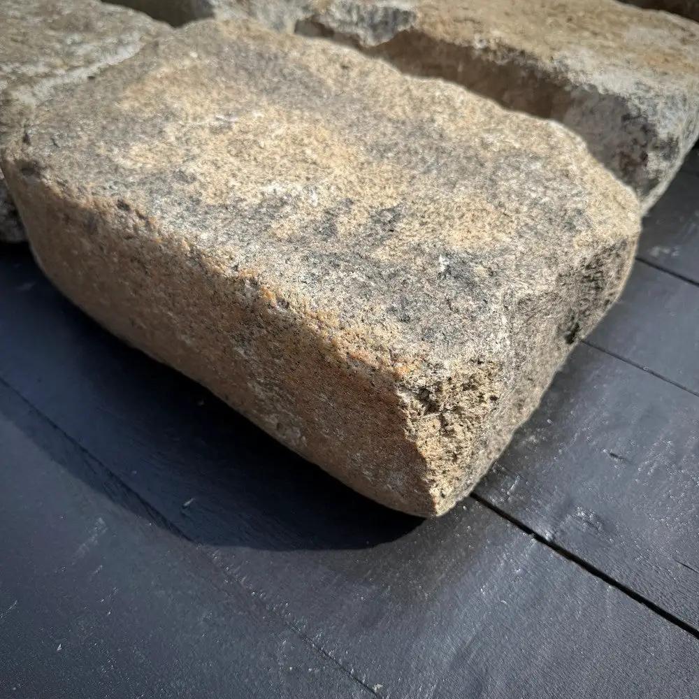 Reclaimed Granite Cobblestone - Jumbo 11" x 7" x 4" by Chief Bricks