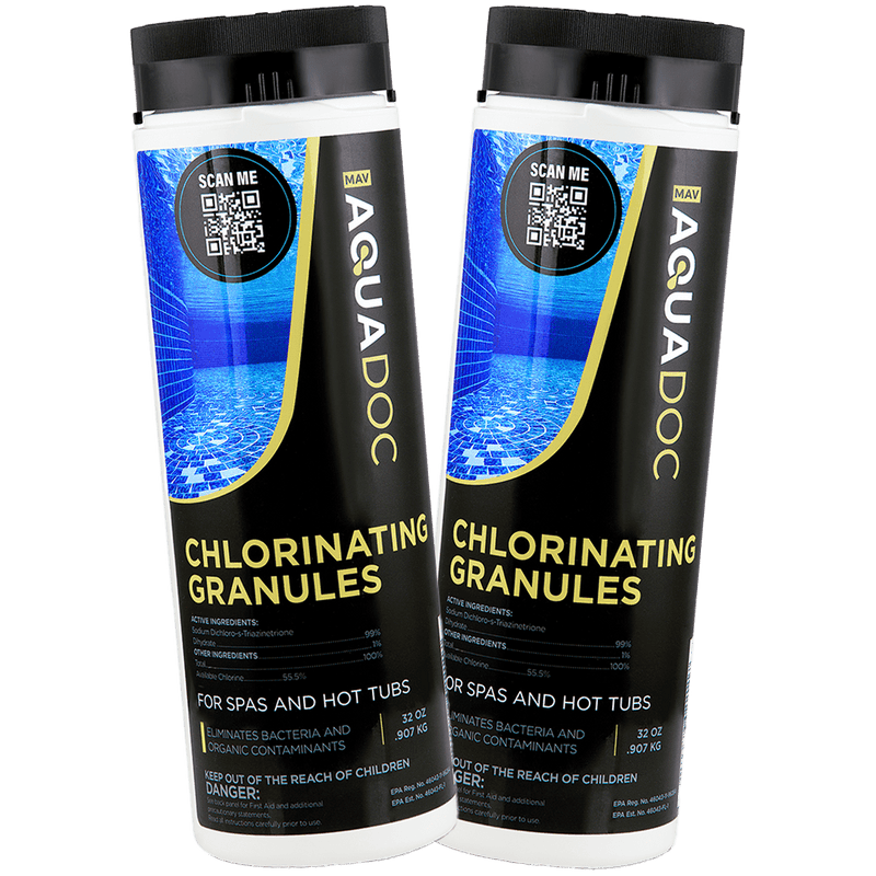 Chlorine Granules for Hot tub by AquaDoc