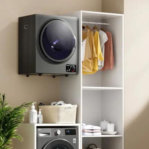 1.5 Cu .ft Clothes Dryer with with Stainless Steel Wall Mount by DirectDeals