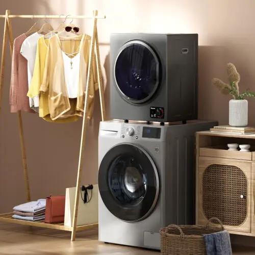 1.5 Cu .ft Clothes Dryer with with Stainless Steel Wall Mount by DirectDeals