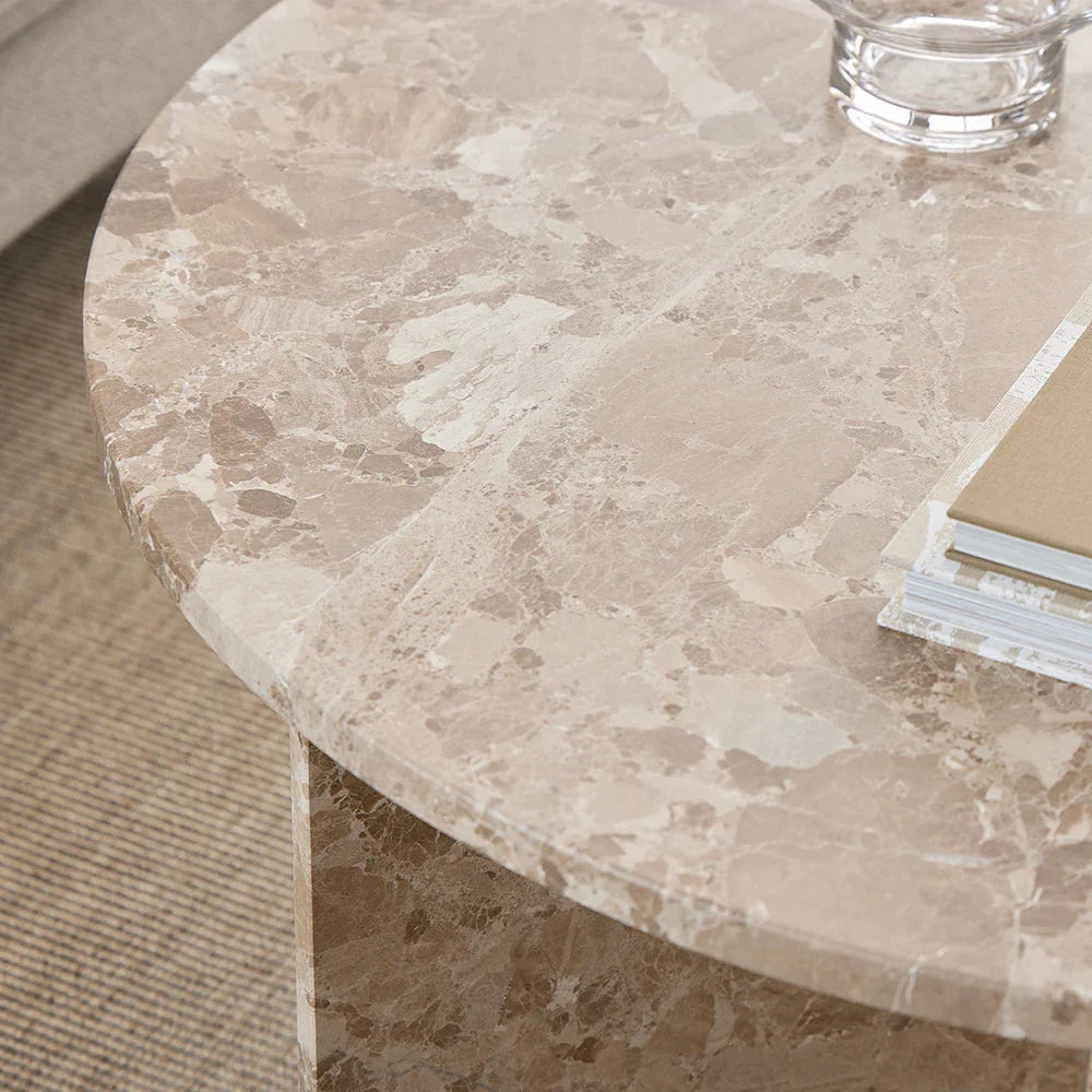 Coffee Table - Modern Marble Round, photo 5 of 41
