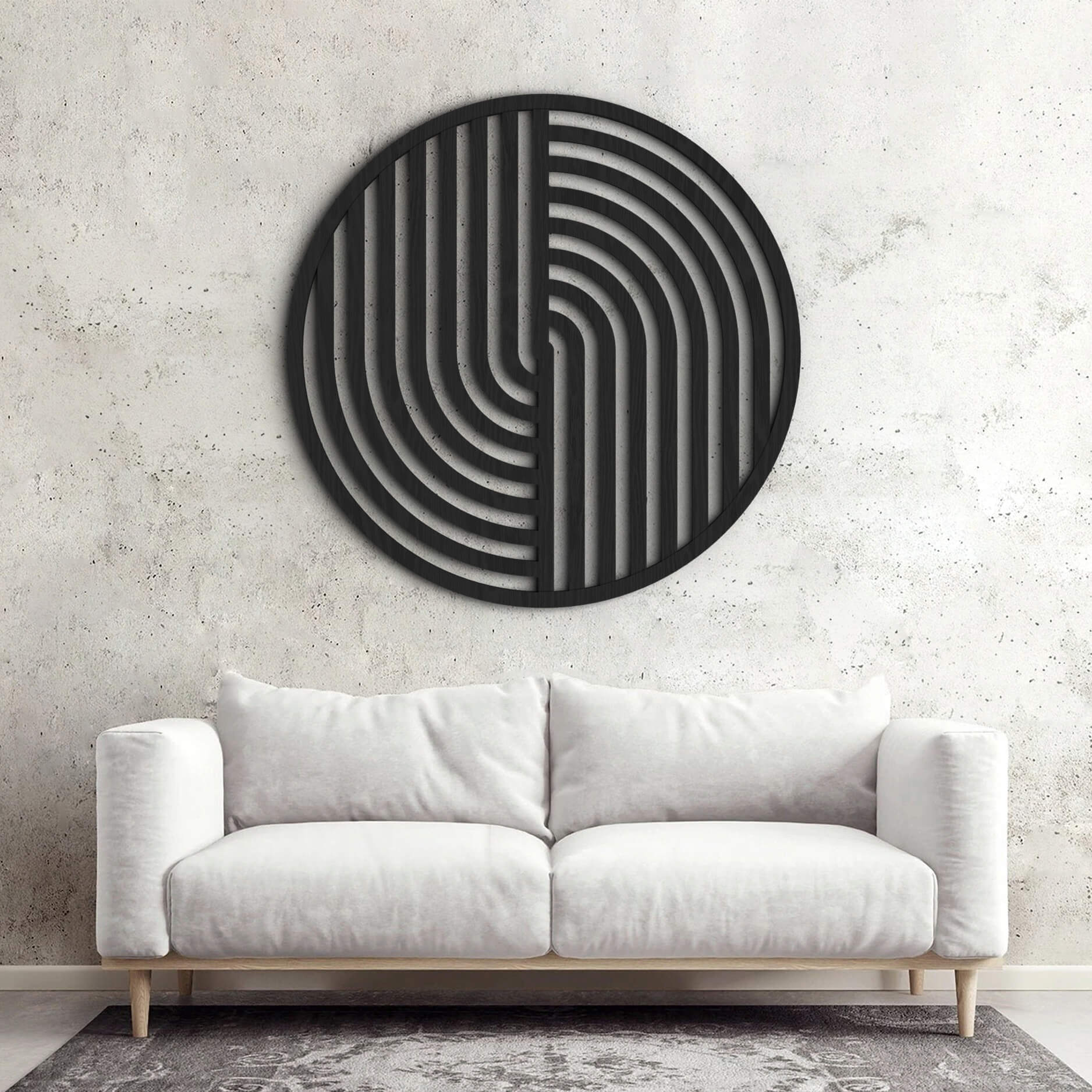 Geometric Mono 01 - wall decor by VARBROS