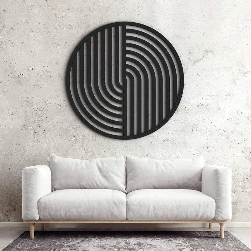 Geometric Mono 01 - wall decor by VARBROS