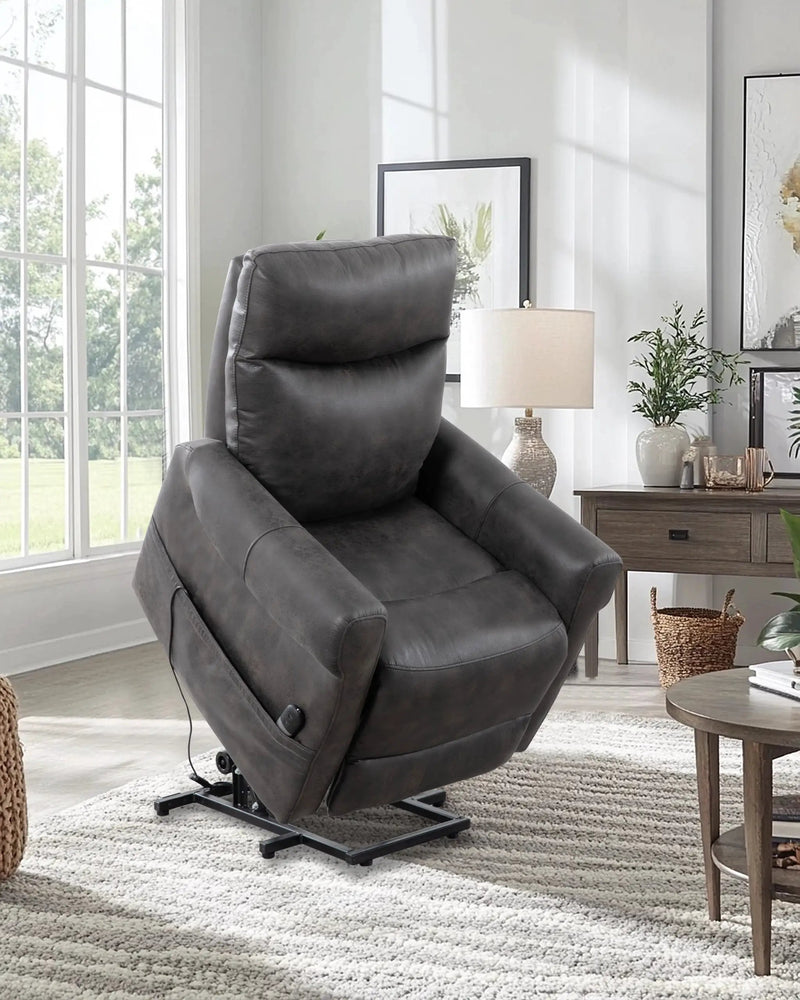 ComfortRise Granite Infinite Position Lift Chair with Power Headrest & Lumbar Support by Ornate Furniture