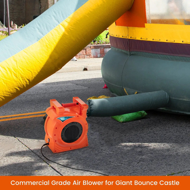 1500W 2 HP Commercial Air Blower for Giant Outdoor Inflatable Bounce House by DirectDeals