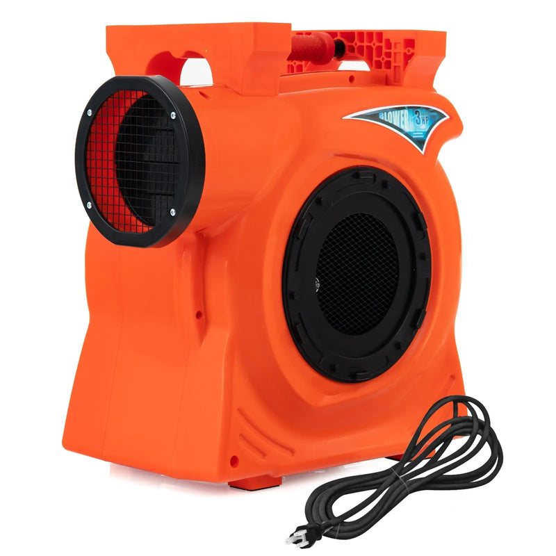 2200W 3 HP Commercial Air Blower for Giant Outdoor Inflatable Bounce House by DirectDeals