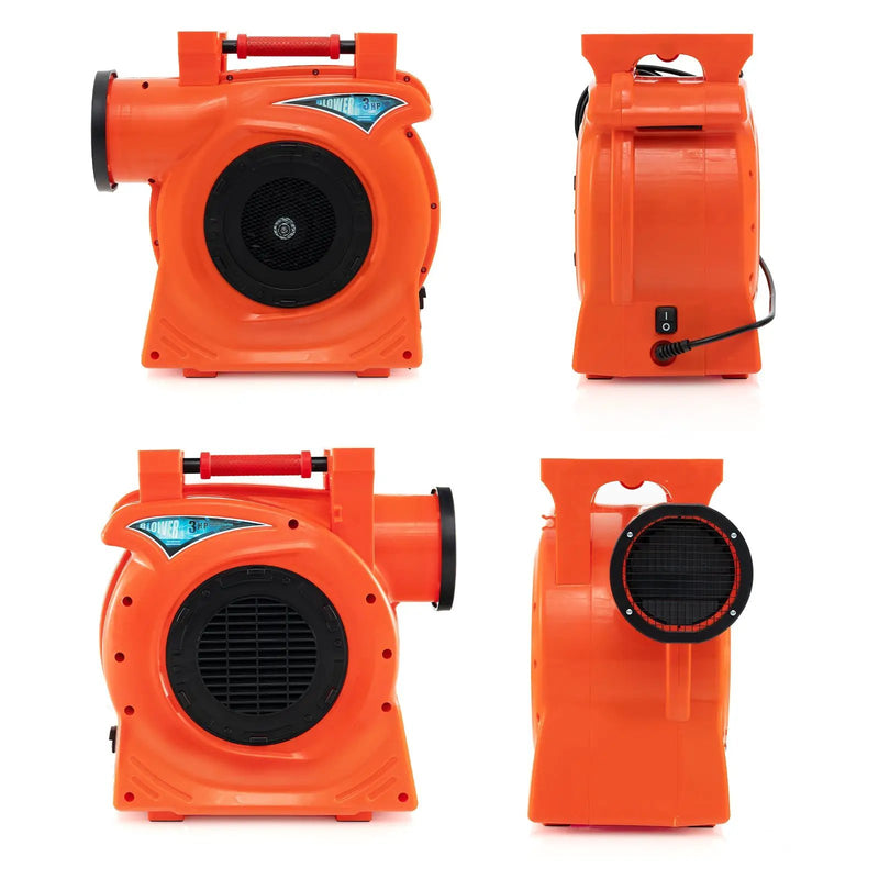 2200W 3 HP Commercial Air Blower for Giant Outdoor Inflatable Bounce House by DirectDeals