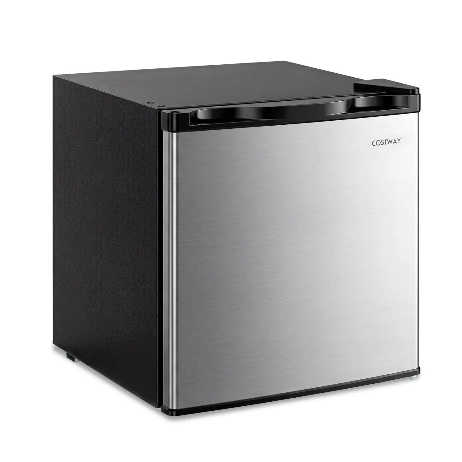 Compact Mini Fridge with 7-Level Thermostat - 1.7 Cu Ft by DirectDeals