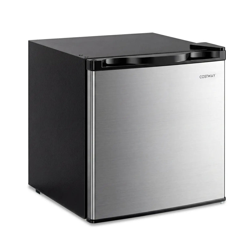 Compact Mini Fridge with 7-Level Thermostat - 1.7 Cu Ft by DirectDeals