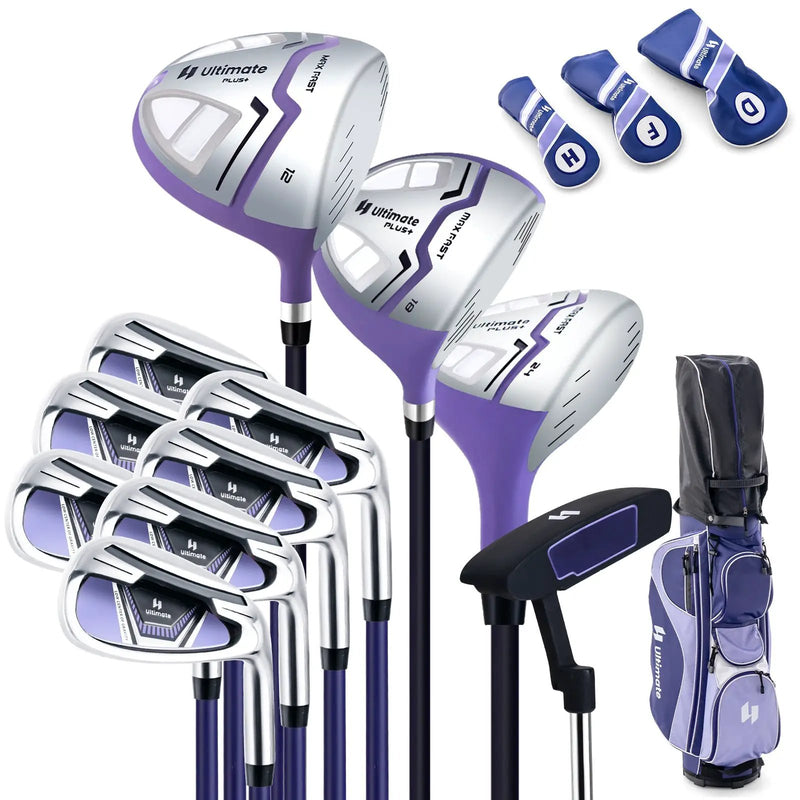 Women's Complete Golf Club Set Right Hand with Rain Hood by DirectDeals