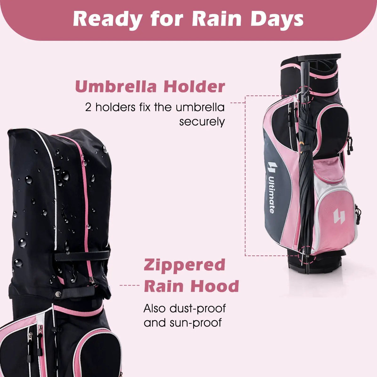 Women's Complete Golf Club Set Right Hand with Rain Hood, photo 6 of 9