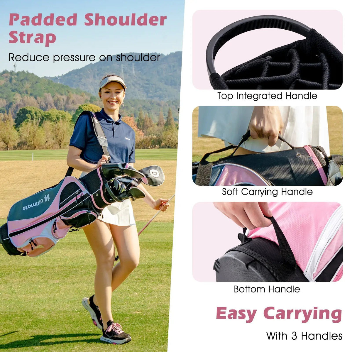 Women's Complete Golf Club Set Right Hand with Rain Hood, photo 7 of 9