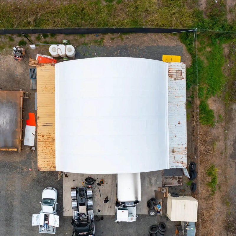40'x40'x13' Shipping Container Canopy Shelter by Chery Industrial
