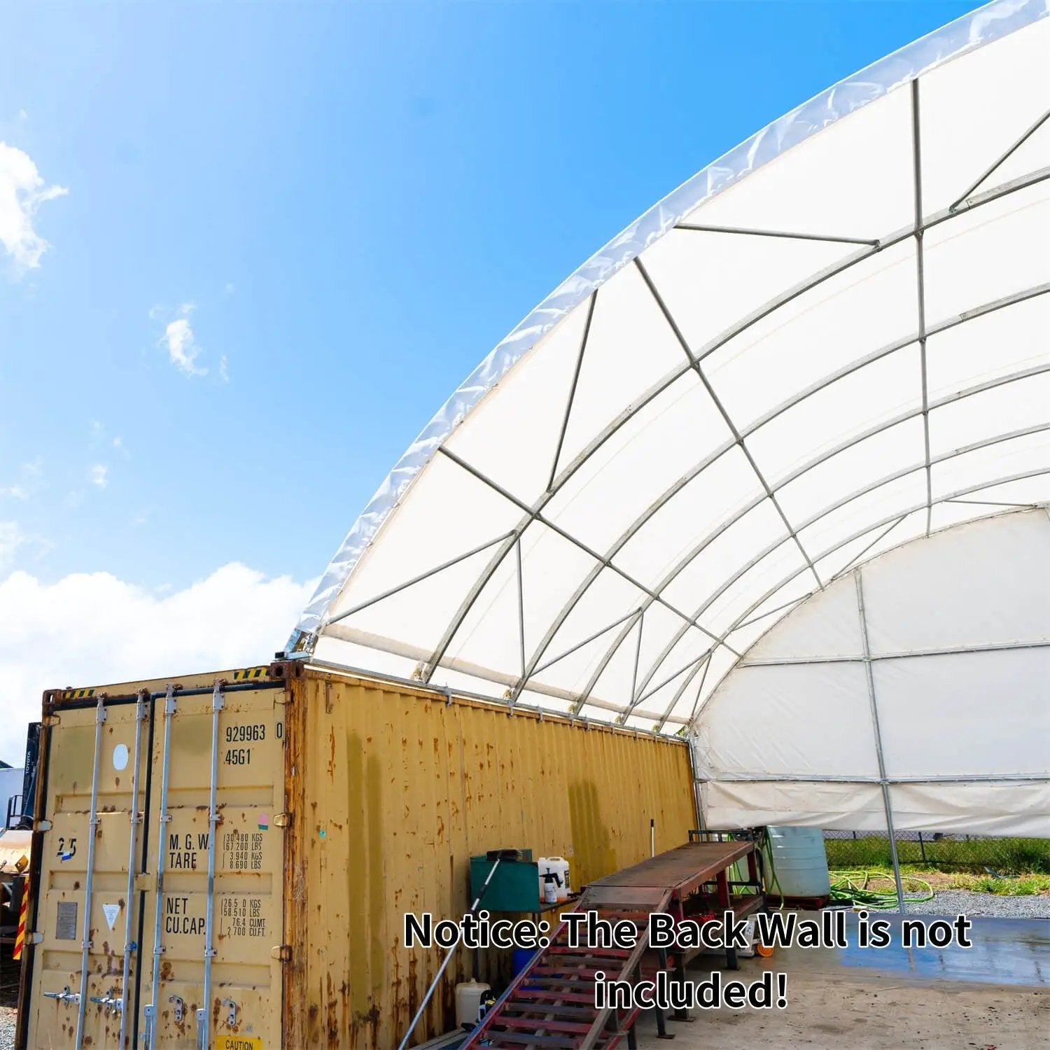 40'x40'x13' Shipping Container Canopy Shelter by Chery Industrial