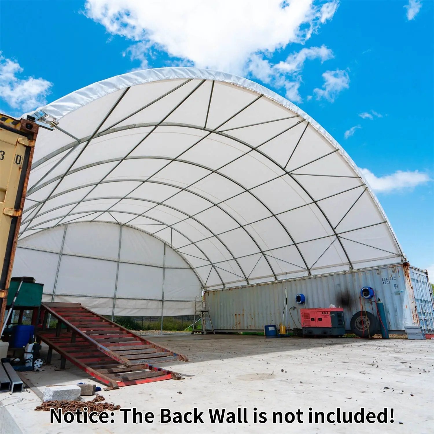 40'x40'x13' Shipping Container Canopy Shelter by Chery Industrial