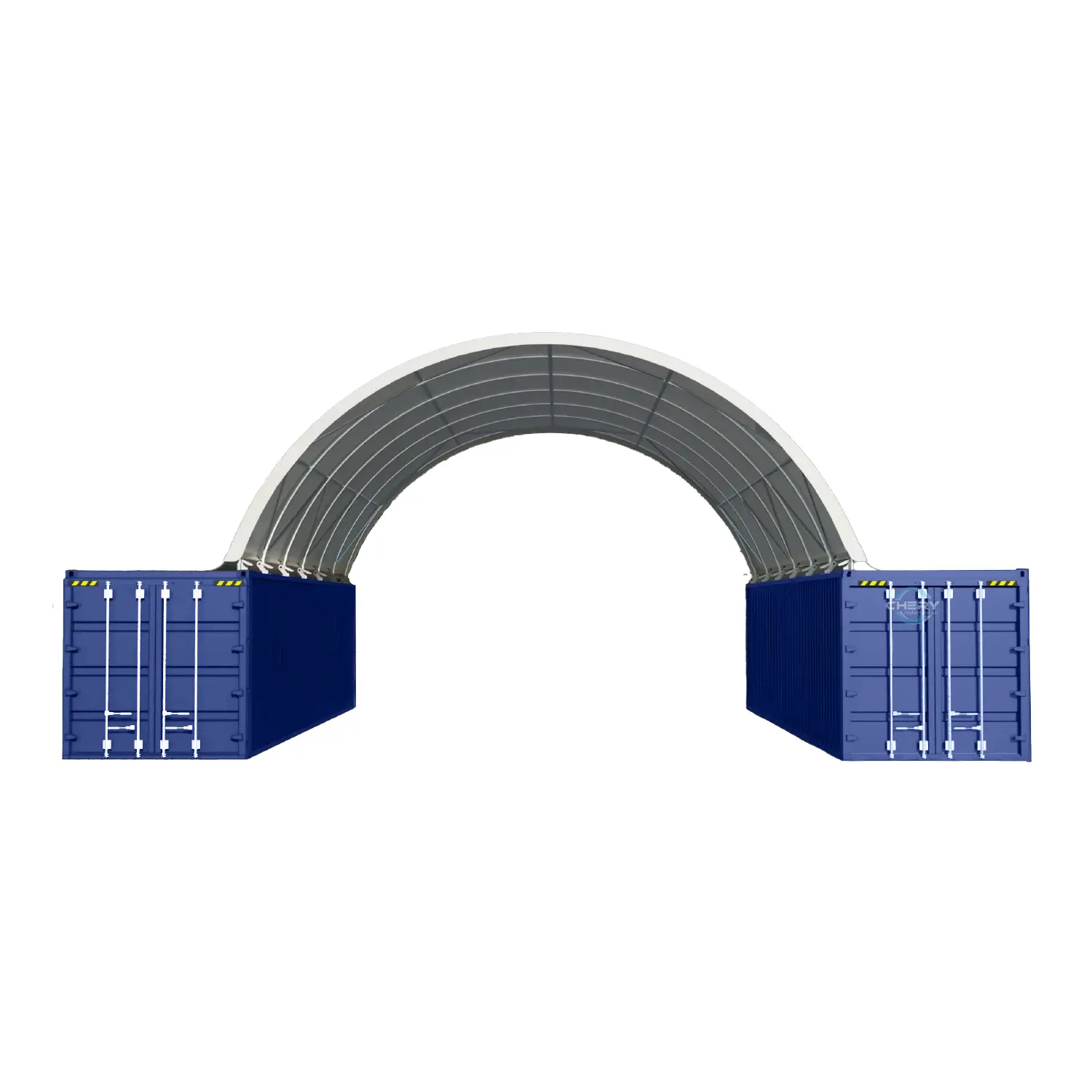 40'x40'x13' Shipping Container Canopy Shelter by Chery Industrial