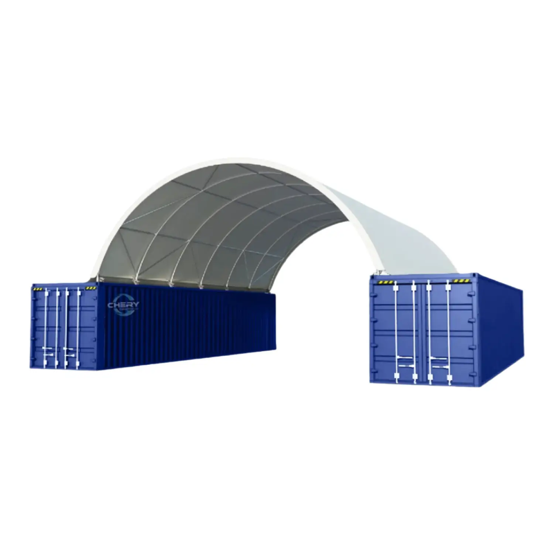 40'x40'x13' Shipping Container Canopy Shelter by Chery Industrial