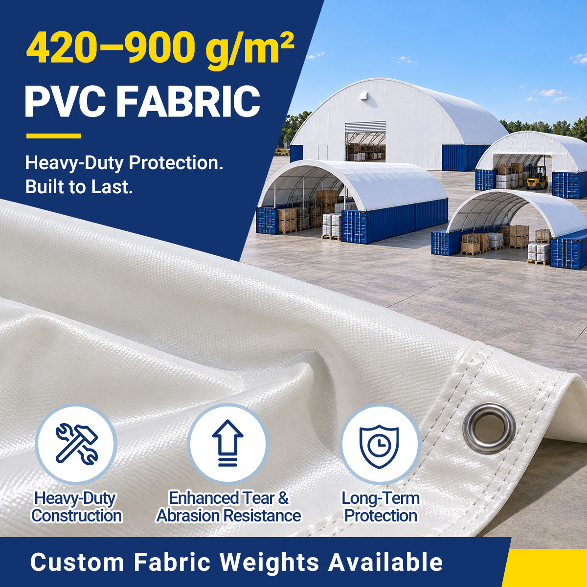 30'x40'x10' Double Truss Shipping Container Shelter, photo 4 of 6