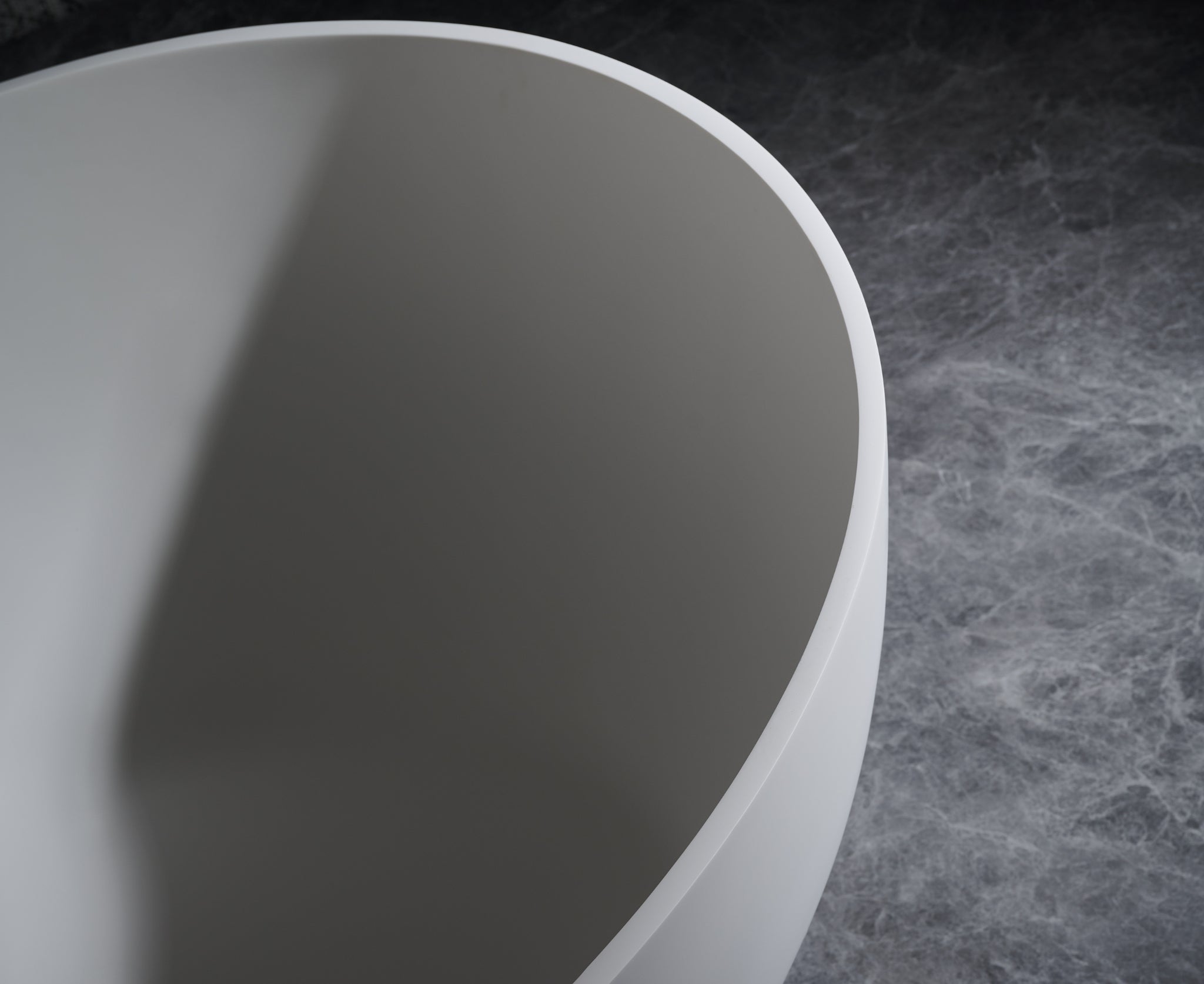 Contoure Freestanding Solid Surface Bathtub by Ancerre Designs